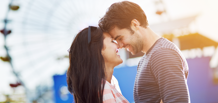 Couple In Loving Pose