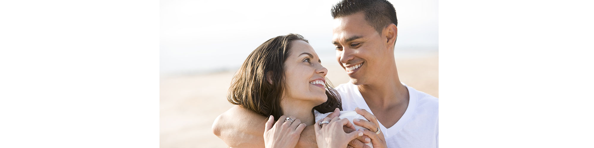 Couple Looking At Each other Lovingly